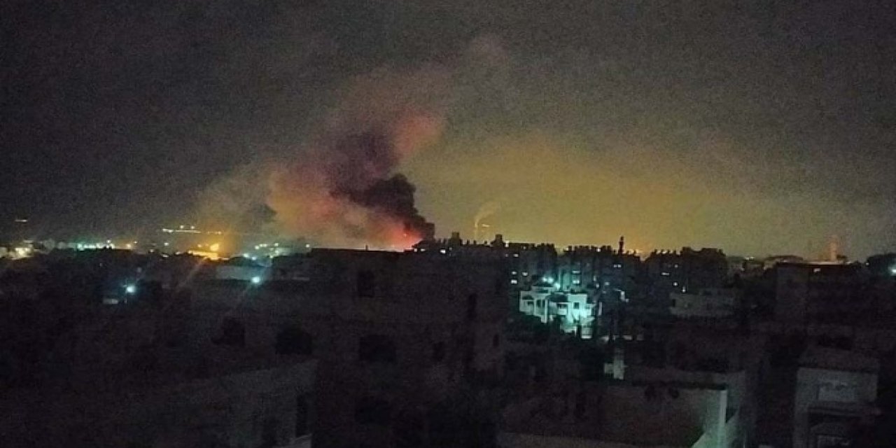 İşgalci İsrail'den Gazze'ye hava saldırısı! Tarım arazilerini de hedef aldı
