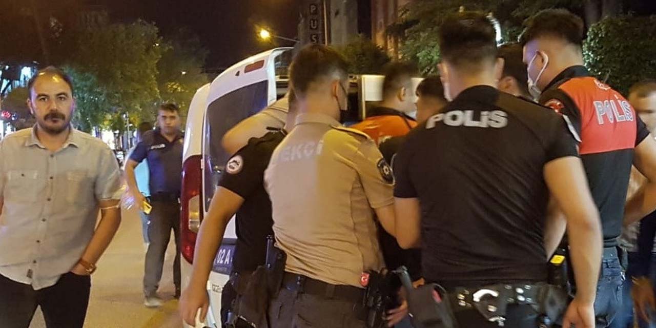 Adıyaman’da parkta tekmeli yumruklu kavga! 4 gözaltı