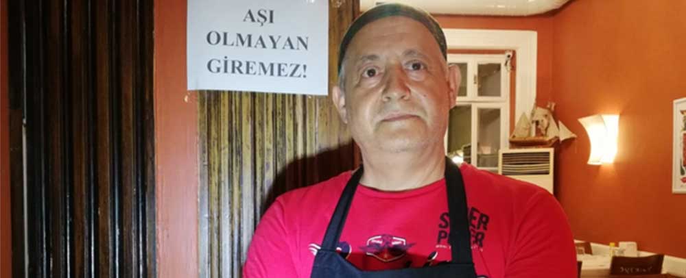 Esnaftan destek geldi! Aşısını yaptırmayanlar bu restorana giremiyor