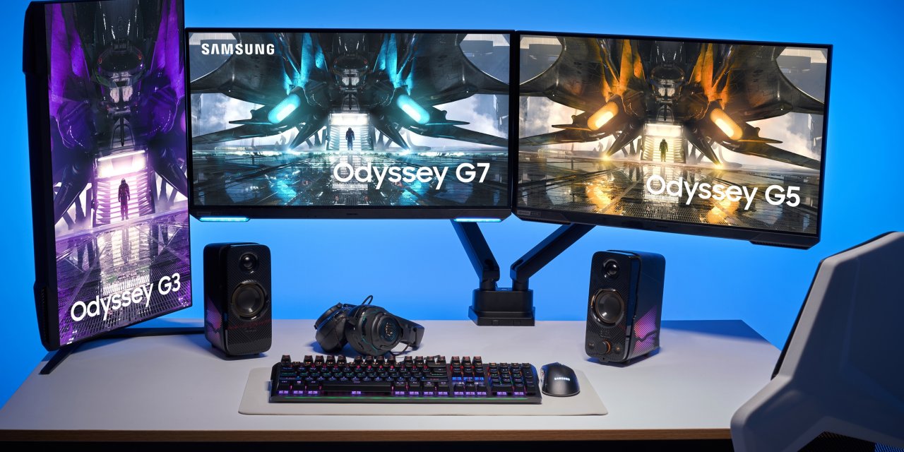 Samsung 2021 Odyssey monitör seçeneklerini tanıttı