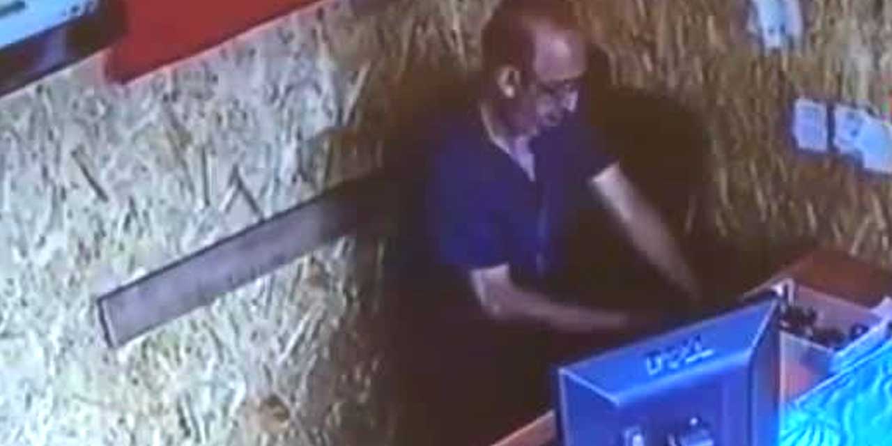 Hırsızlık yapmak için işe başlamış!