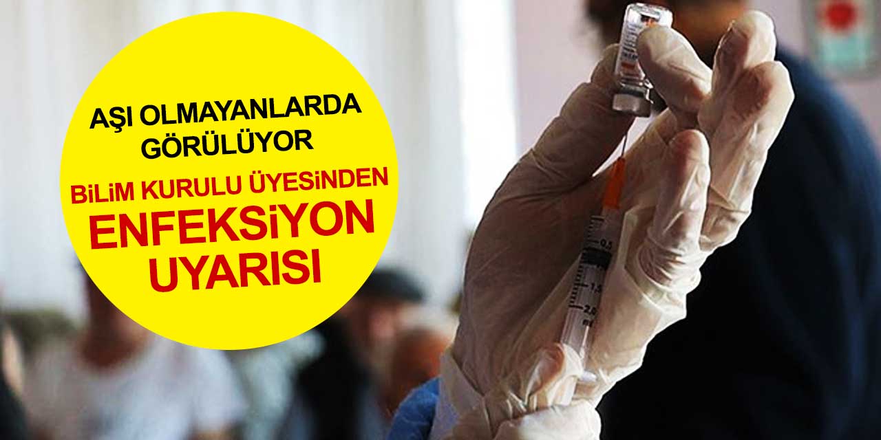 Bilim Kurulu Üyesi Turan'dan aşı yaptırmayanlara akciğer enfeksiyonu uyarısı