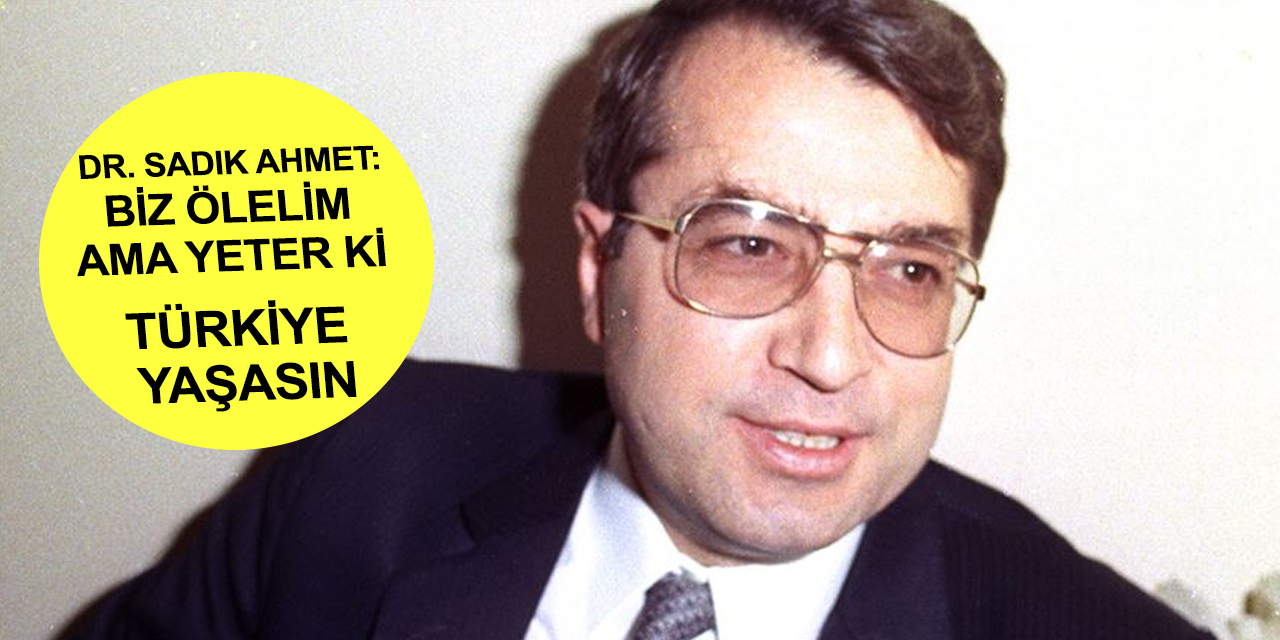Konya Aydınlar Ocağı şehadetinin 26'ncı yıl dönümünde Dr. Sadık Ahmet'i andı