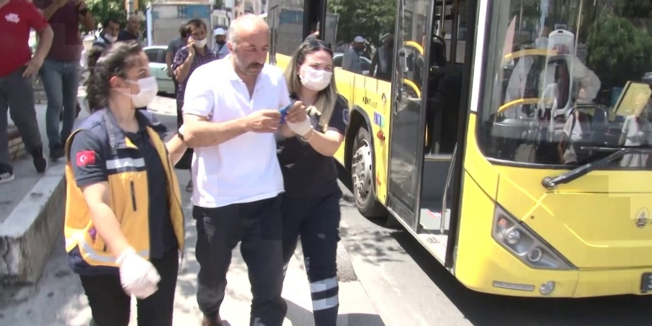 Hem suçlu hem güçlü! HES kodu olmayan yolcu şoförü darp etti