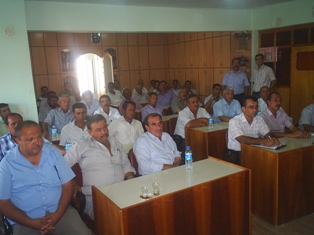 Karapınar'da muhtarlara eğitim toplantısı