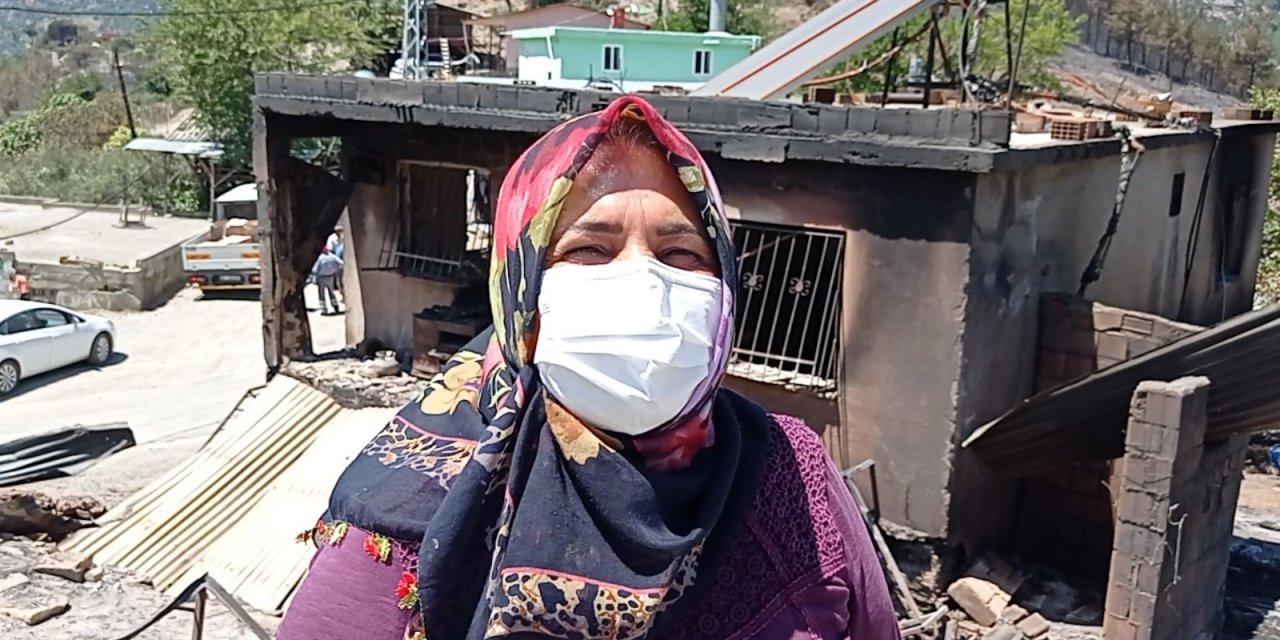 Kozan yangın bölgesinde yaralar sarılıyor