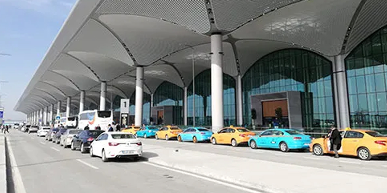 İBB İstanbul Havalimanı’ndaki 150 taksinin ruhsatını iptal etti