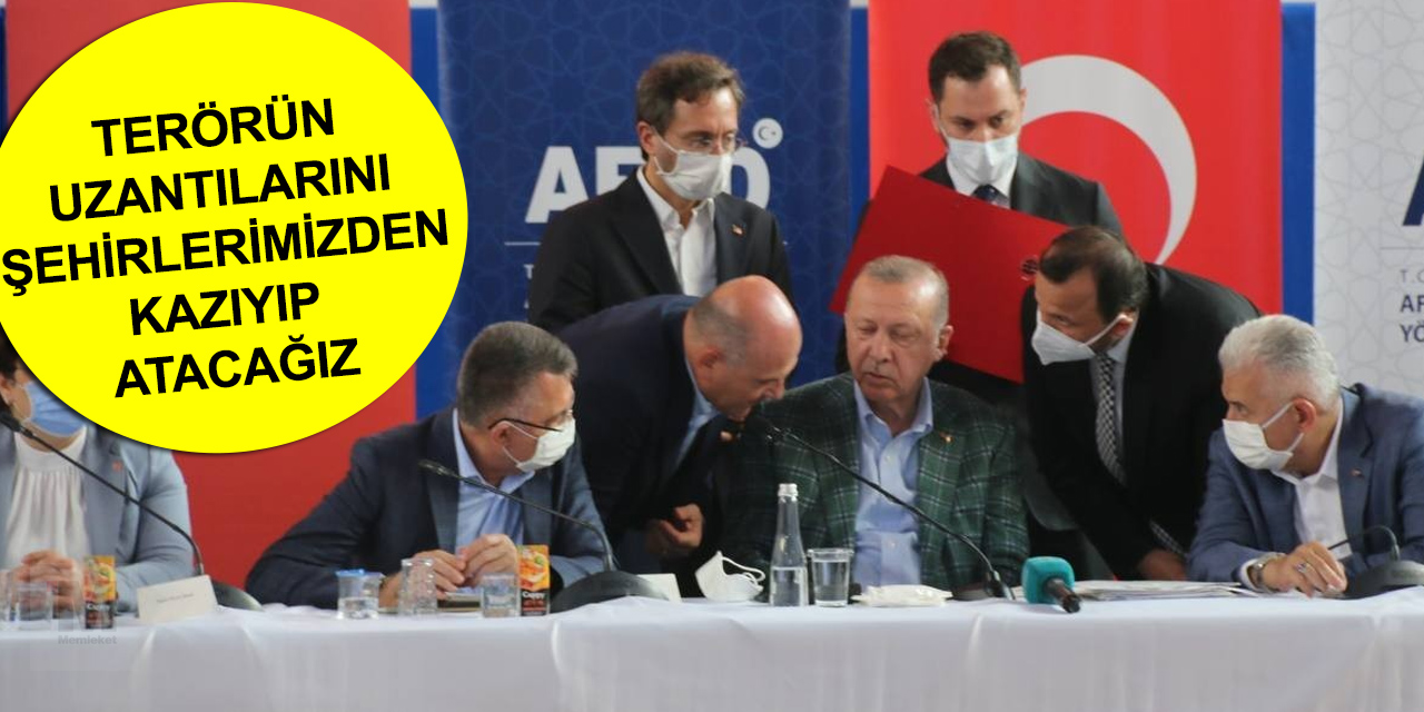Cumhurbaşkanı Erdoğan'dan Manavgat'ta önemli açıklamalar