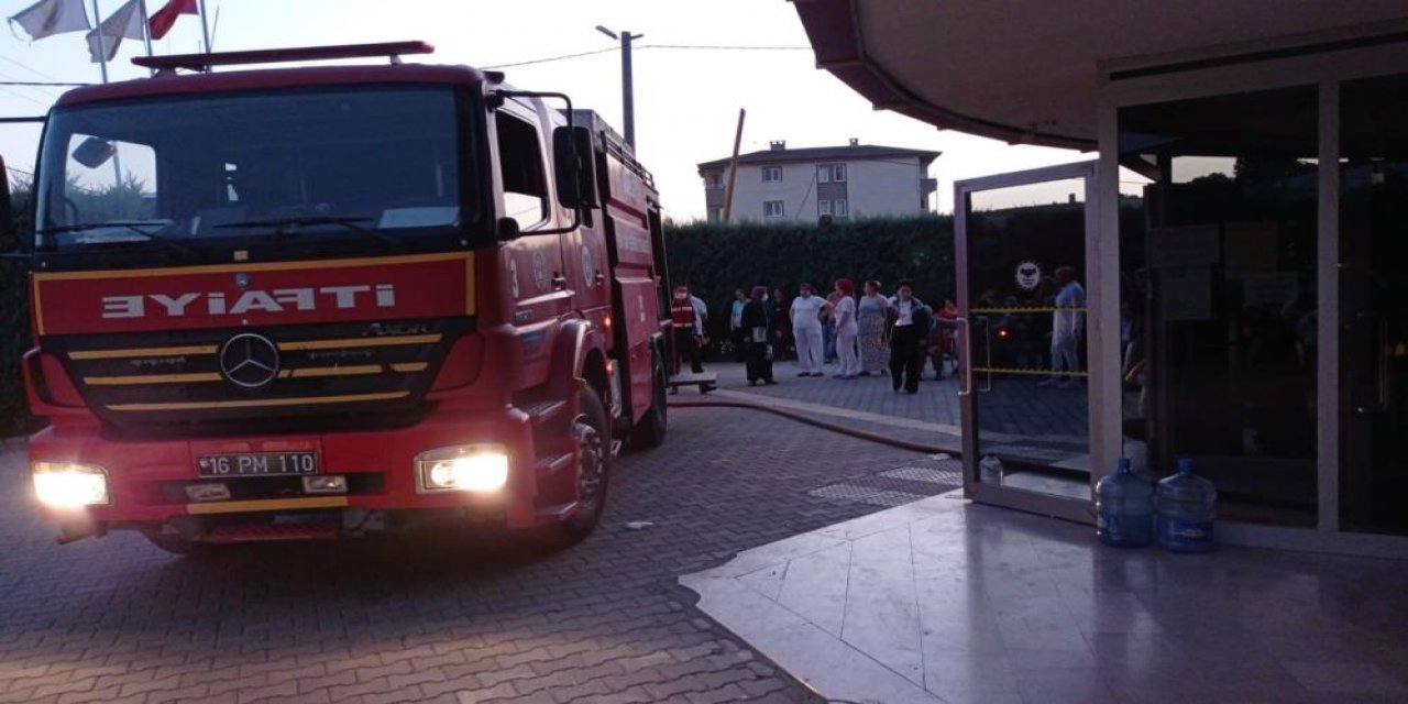 Rehabilitasyon merkezinde yangın! 200 hasta tahliye edildi