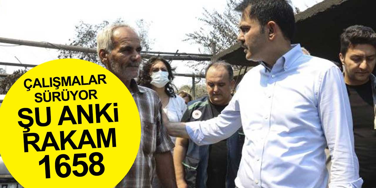 Afet bölgelerinde hasar tespit çalışmaları sürüyor! Bakan Kurum şu anki durumu açıkladı