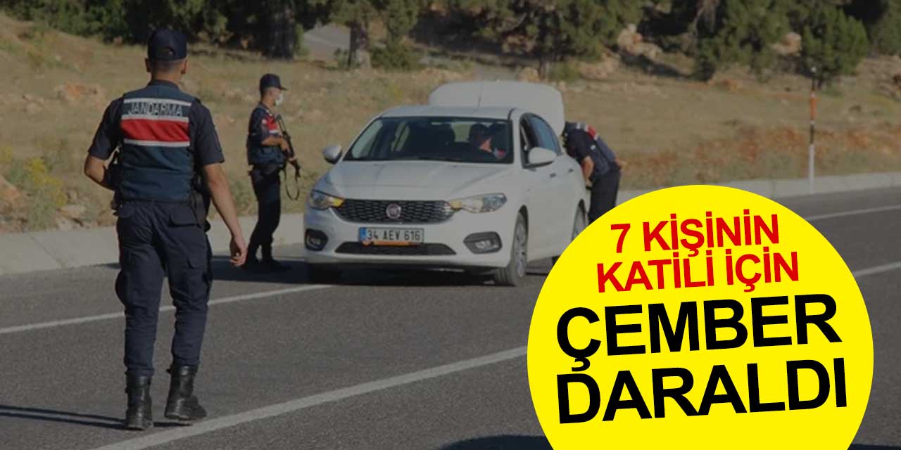Konya'da 7 kişiyi öldüren Mehmet Altun için çember daraldı