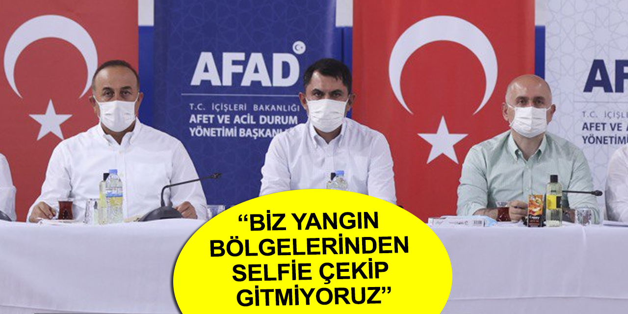 Bakan Kurum net konuştu: Yanan alanlar imara açılmayacak