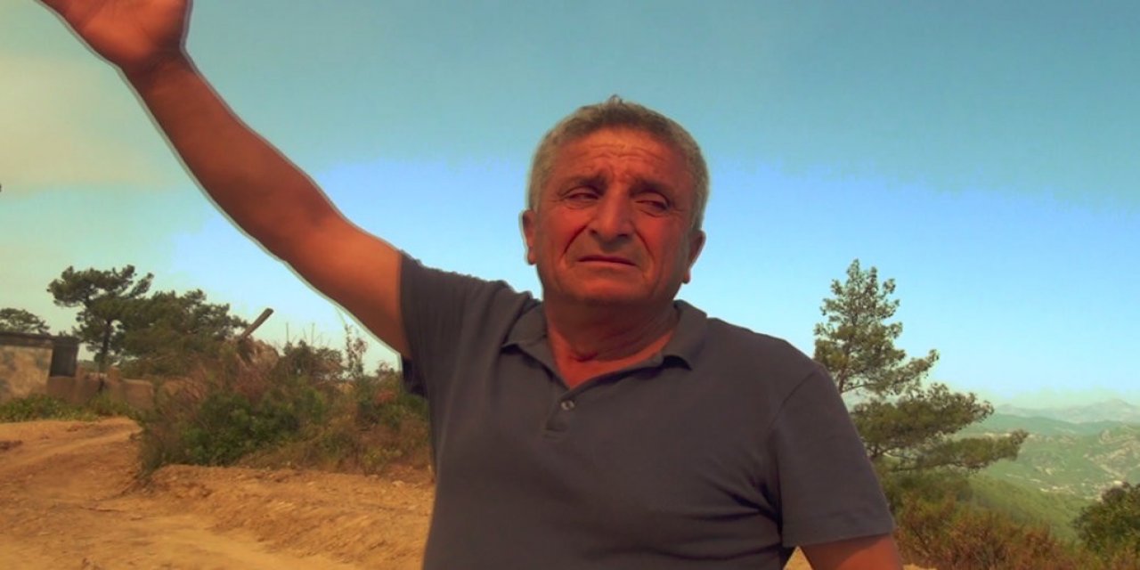 Manavgat'ta Düzağaç'a sıçrayan yangın muhtar Ali Güven'i ağlattı