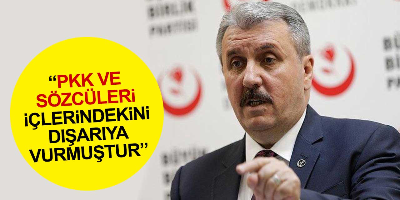 Mustafa Destici'den Konya açıklaması: Kişi karşısındakini kendisi gibi bilirmiş