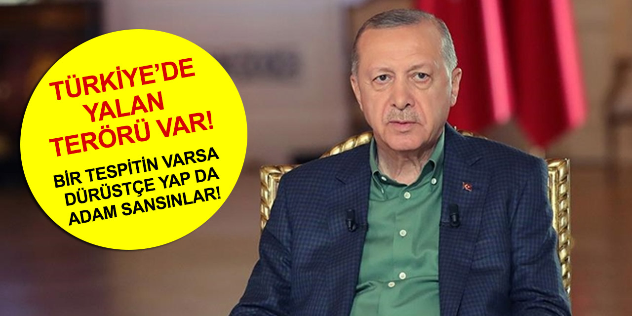Cumhurbaşkanı Erdoğan'dan orman yangınlarıyla ilgili çarpıcı açıklamalar!