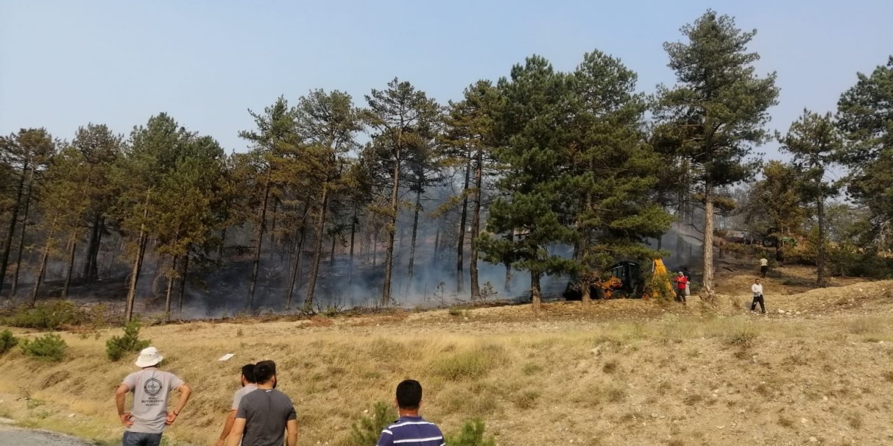 Denizli Honaz’daki ikinci yangın da kontrol altına alındı