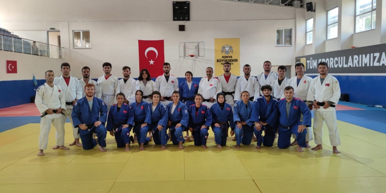 İşitme Engelliler Judo Milli Takımı Dünya Şampiyonasına Konya’da hazırlandı