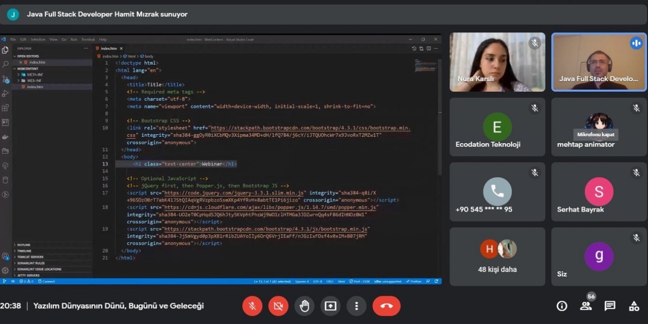 Yazılım dünyasının geleceği Hamit Mızrak'ın katılımıyla konuşuldu
