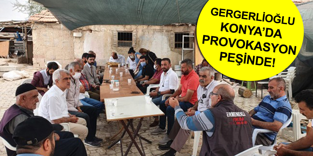 HDP'nin Konya'daki Dedeoğlulları katliamı üzerinden provokasyonu sürüyor!