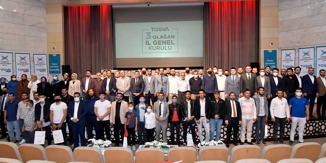 TÜGVA Konya'da başkan Vural güven tazeledi