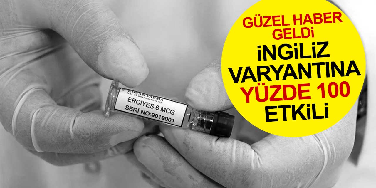 Yerli aşıda güzel haber geldi! TURKOVAC, İngiliz varyantına yüzde 100 etkili