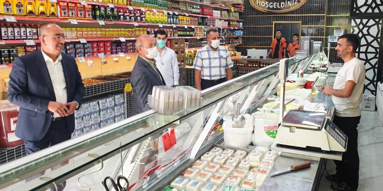 AK Parti Konya Milletvekili Sorgun esnaf ziyaretlerine devam ediyor