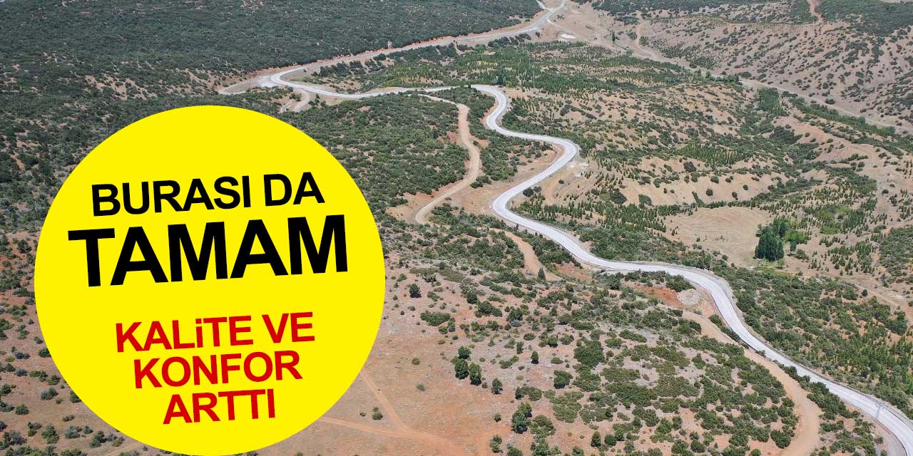 Konya Büyükşehir Belediyesi bir mahalle yolunu daha tamamladı