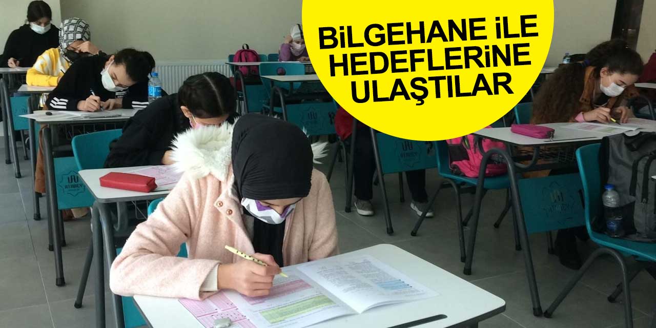 LGS'ye Bilgehane ile hazırlanan öğrenciler bu sene de hedeflerine ulaştı