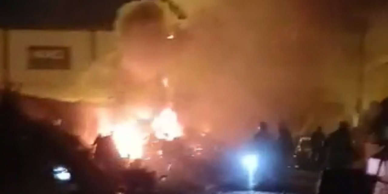 Organize sanayi bölgesi hurdalığında yangın! Büyümeden söndürüldü