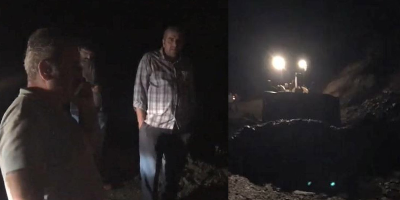 Artvin’de heyelan! Kız istemeye giden aile mahsur kaldı