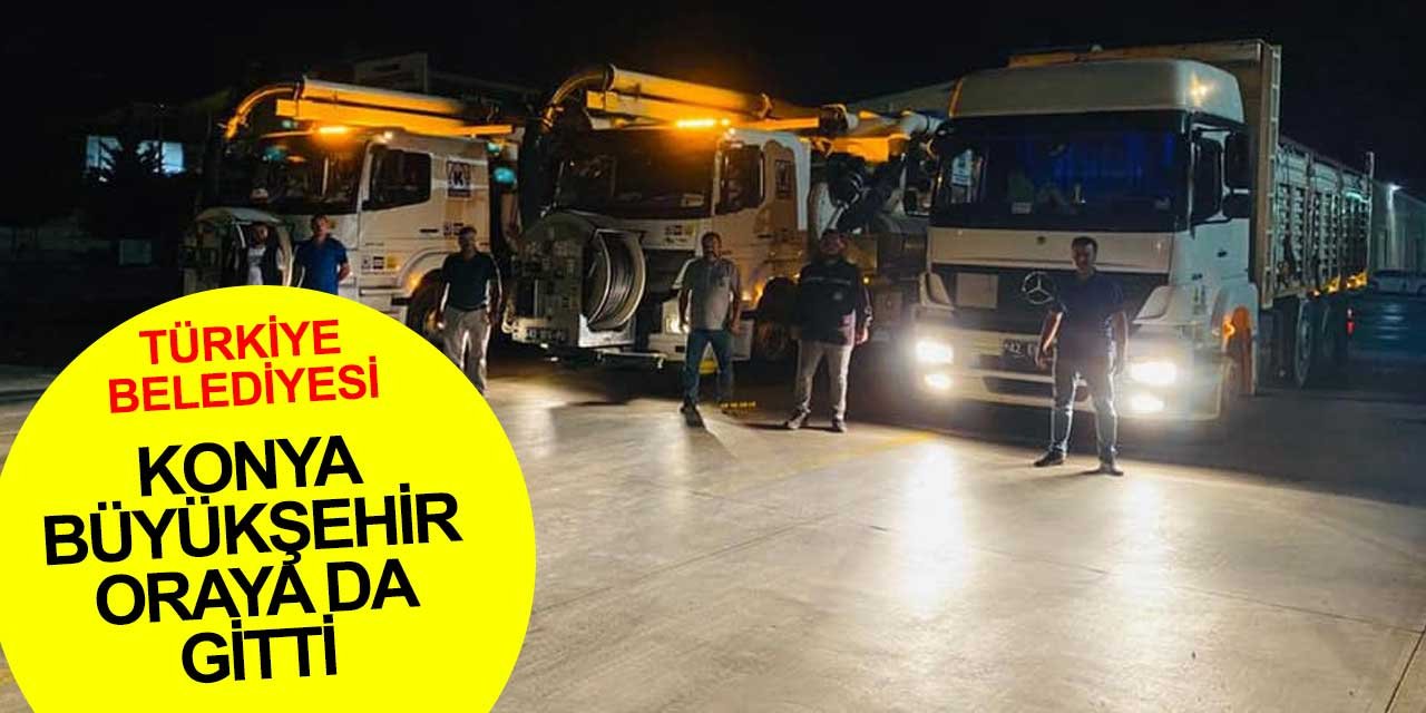 Konya Büyükşehir Belediyesi Sinop'a da yardım gönderdi! Son durumu Başkan Altay açıkladı