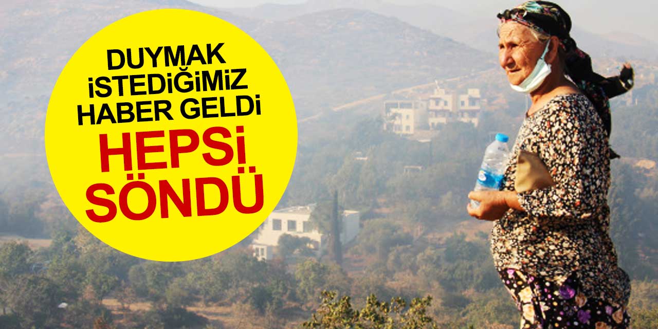 Bakan Pakdemirli güzel haberi verdi! Büyük yangınların hepsi söndü