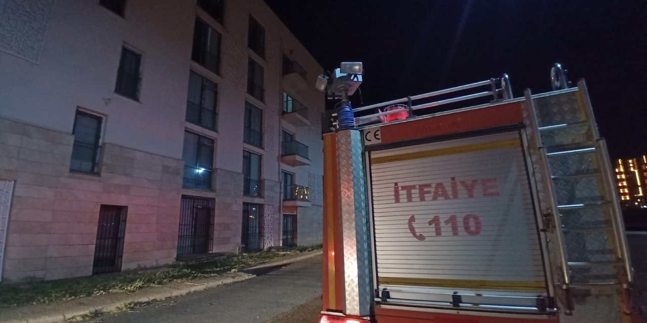 Diyarbakır'da dairesini ateşe verip giden şahıs gözaltına alındı