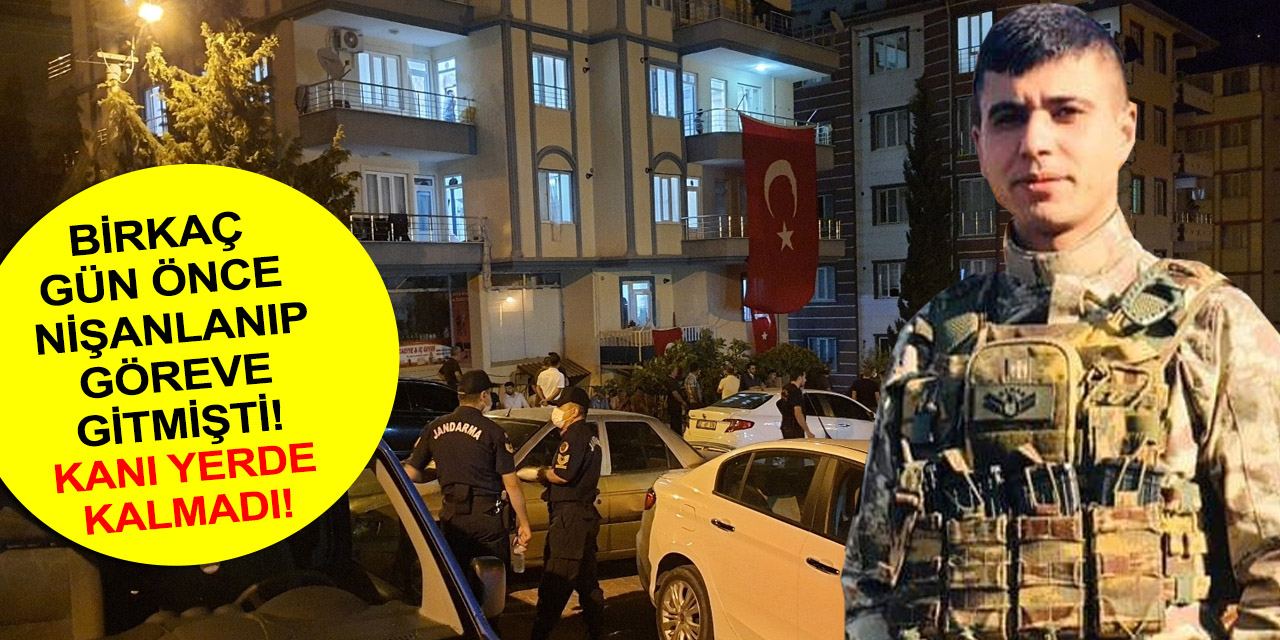 PKK'nın hain saldırısında şehit olan Hakan Bali'nin acı haberi baba ocağına ulaştı