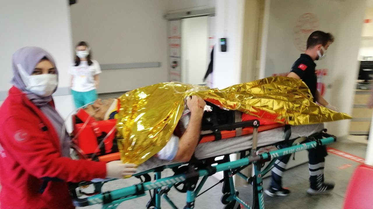 Aksaray'da şarampole takla atan otomobil Veli Genç'e mezar oldu