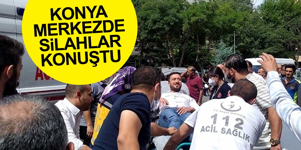 Yapıcı İş Merkezi karşısında silahlı kavga!