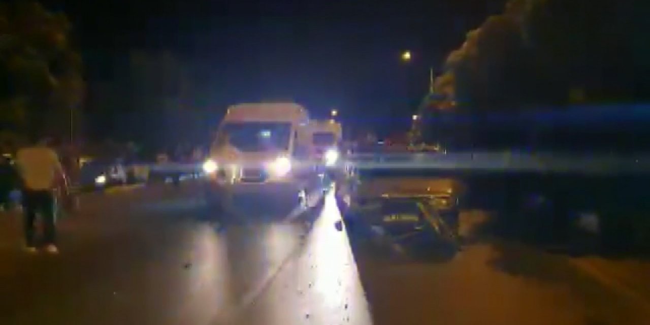 Gemlik'te anne ve bebek arabasındaki çocuğuna otomobil çarptı