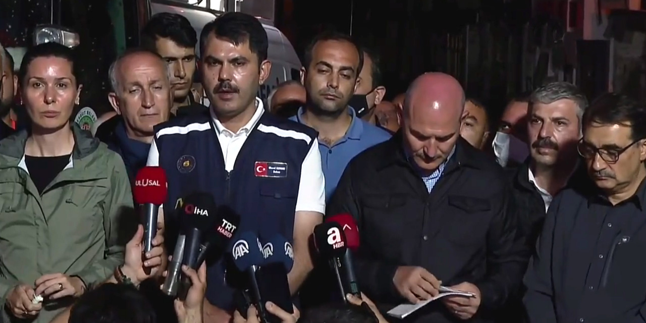 Bakan Kurum: 454 bina selden etkilendi! TOKİ 1 yıl içinde yeni binalar yapacak