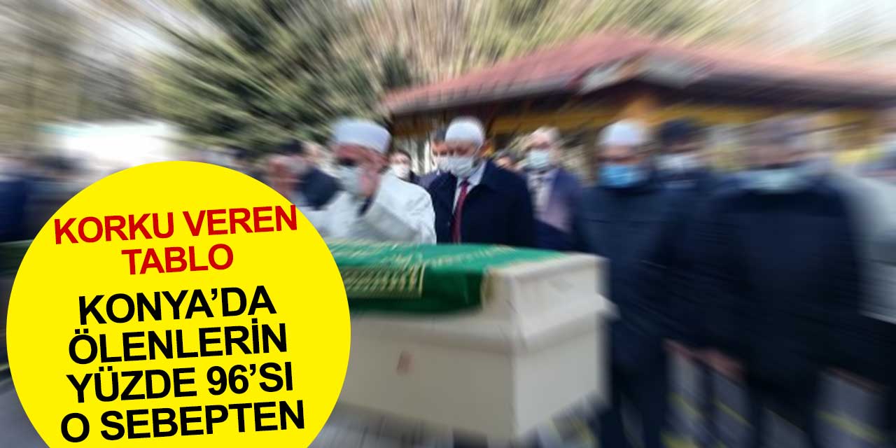 Konya’da vefat edenlerin yüzde 90’dan fazlasının cenaze namazı mezarlıkta kılındı