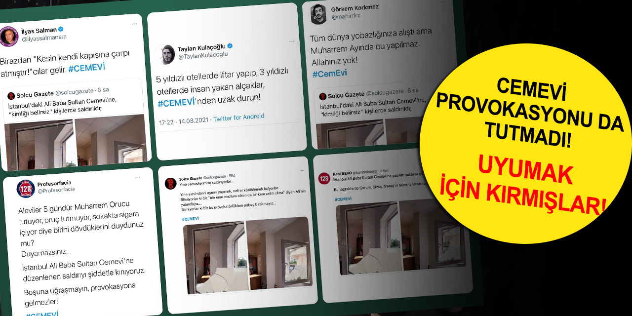 İstanbul'daki cemevine saldırı yalanı ortaya çıktı! Başsavcılıktan açıklama geldi