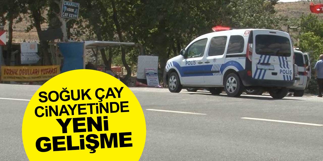 Konya'daki 'soğuk çay' cinayetinin zanlısı tutuklandı