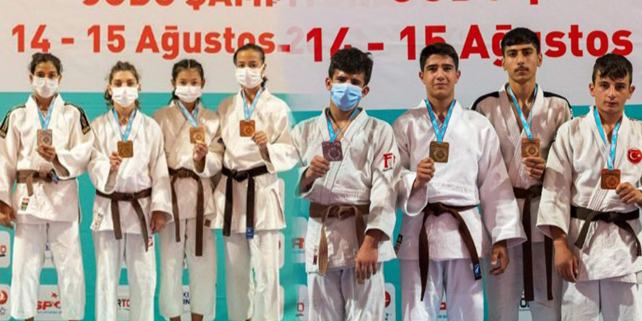 Konyalı yıldız judocular Türkiye Şampiyonası’na damga vurdu