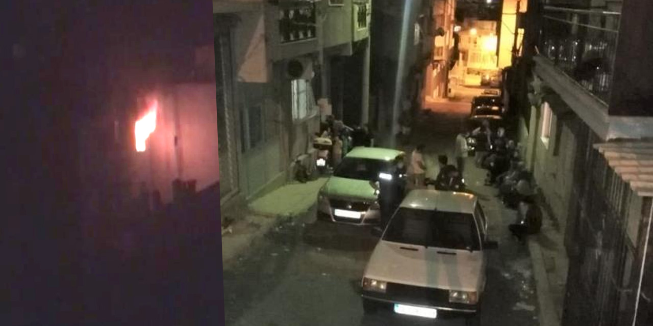 İzmir'de dehşet! Sevgilisinin evini kızı içerideyken ateşe verdi.. Linçten polis kurtardı