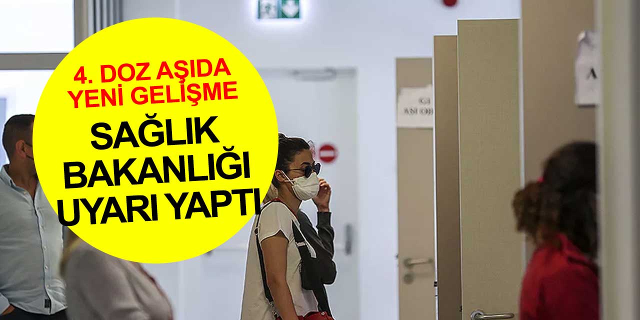 Covid-19 aşısında 4. doz randevu ekranı açıldı! Sağlık Bakanlığı'ndan yeni uyarı geldi