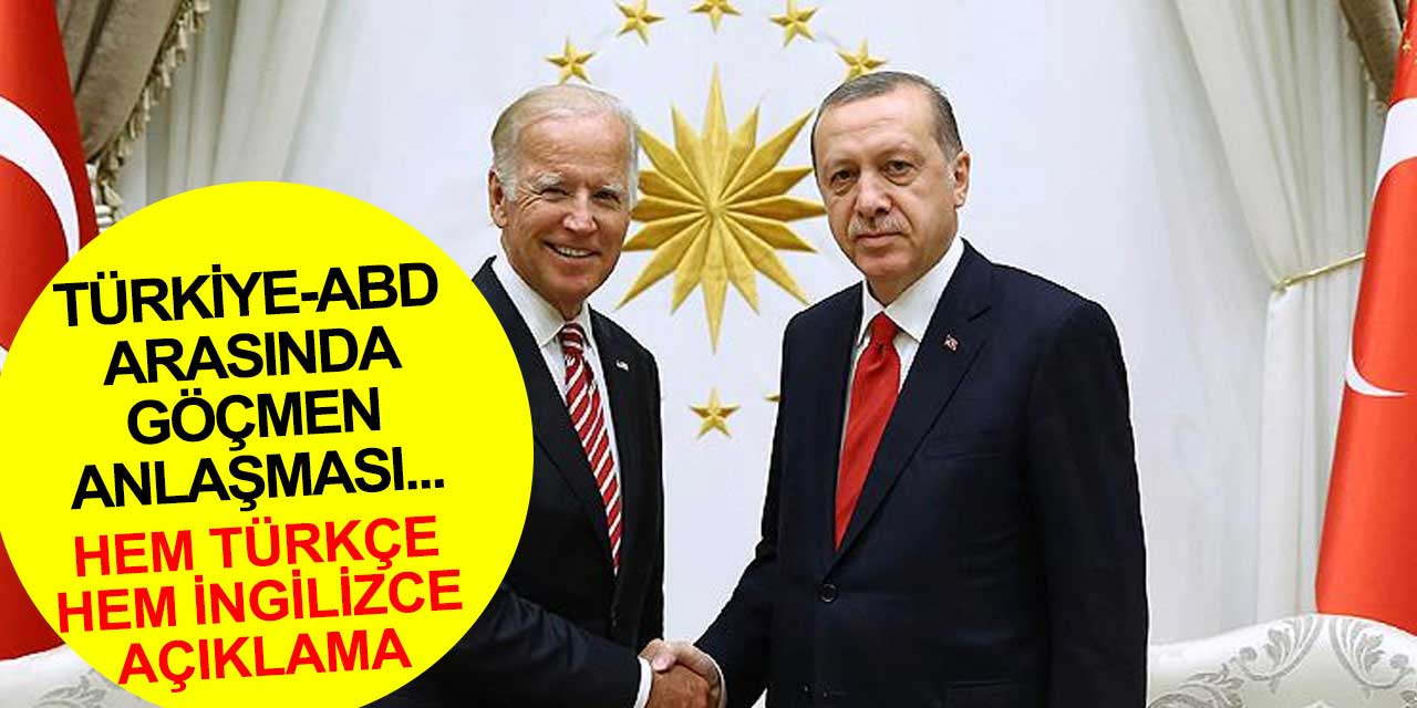 ABD-Türkiye arasında göçmen anlaşması var mı? Konuya cevabı Başkan Biden verdi