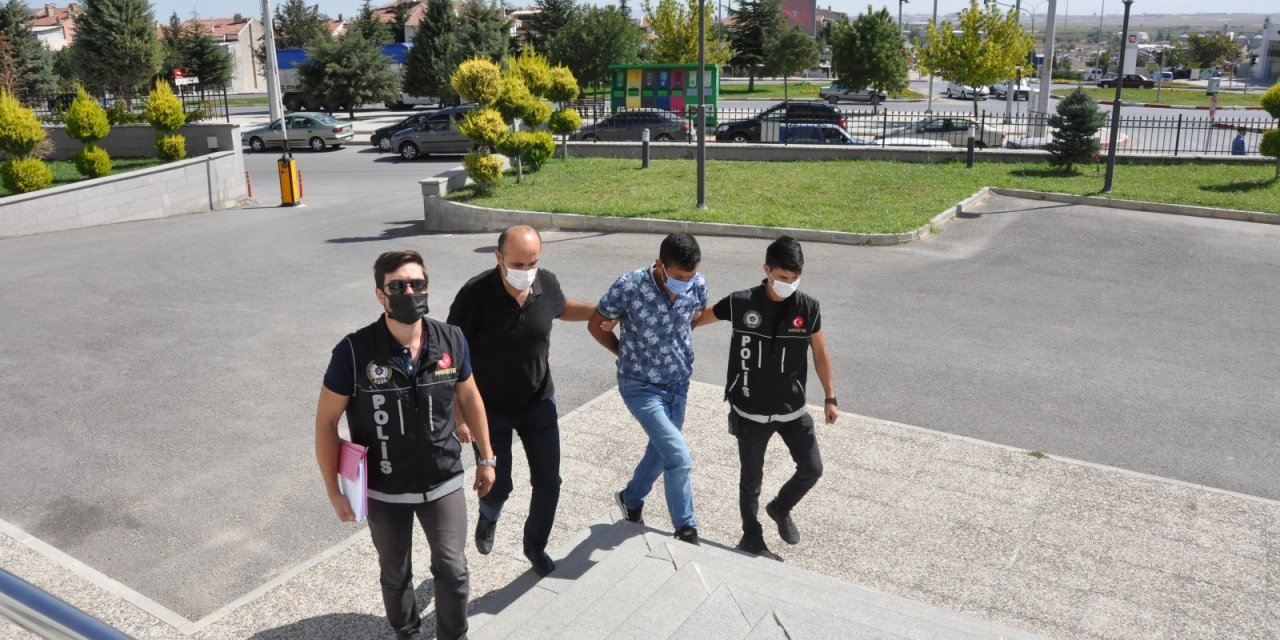 Karaman’da uyuşturucu ve yeşil reçeteli hapla yakalanan 1 kişi tutuklandı