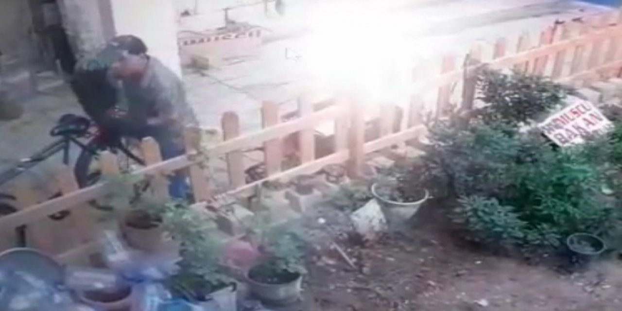 Tarsus'ta bir garip hırsızlık! Çaldığı bisikleti bir gün sonra geri getirdi