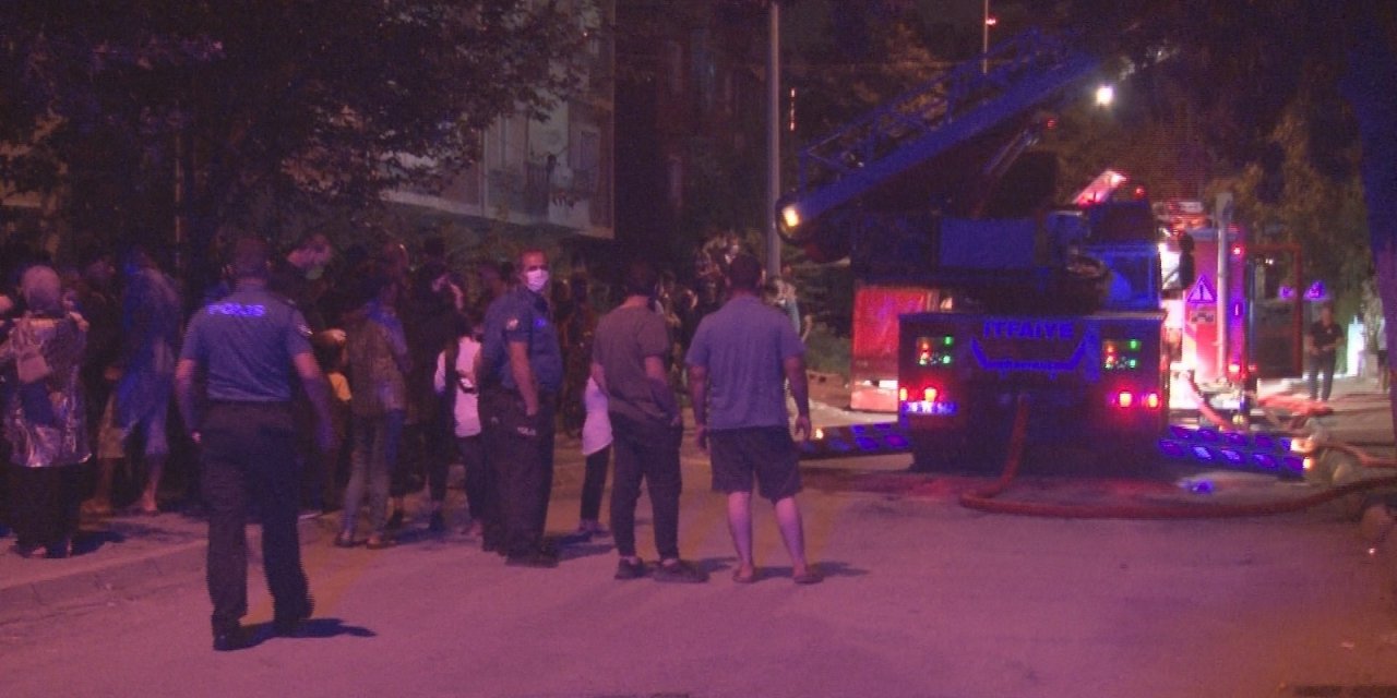 Kocasinan'da yangın! Büyümeden söndürüldü