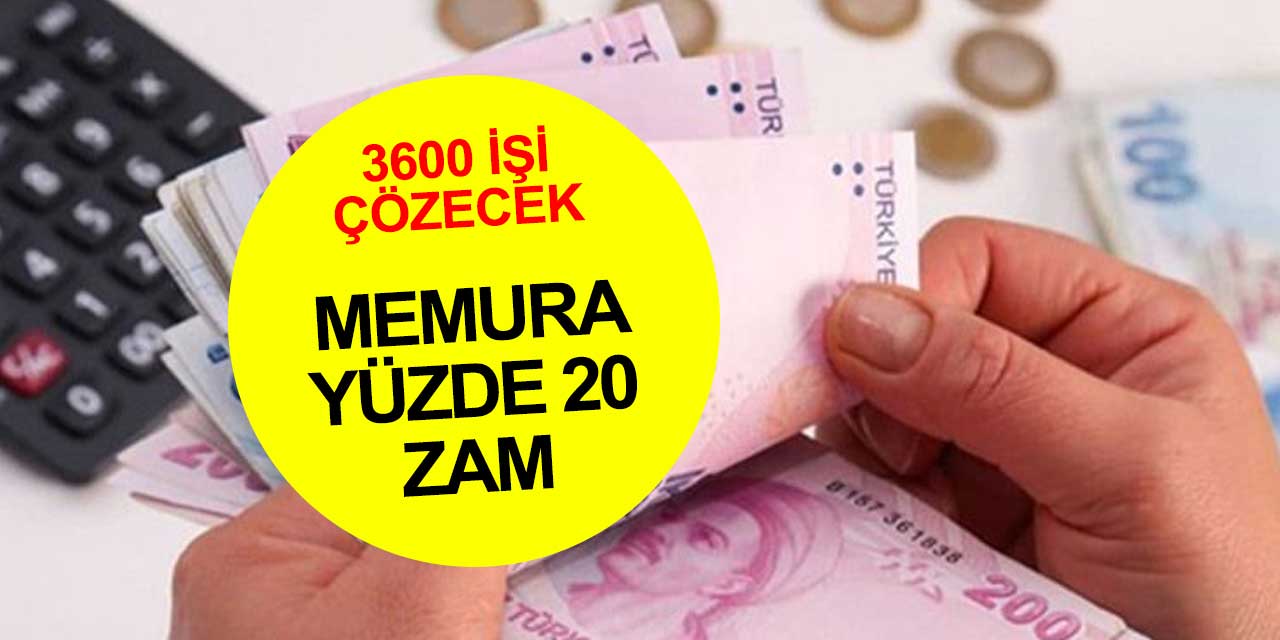 Memurun maaşına yüzde 20 etki edecek! 3600 ek gösterge nedir?