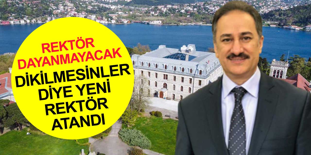 Öğretim üyelerinin ayakta dikilmesiyle bilinen Boğaziçi Üniversitesi'nin yeni rektörü vekaleten Mehmet Naci İnci oldu